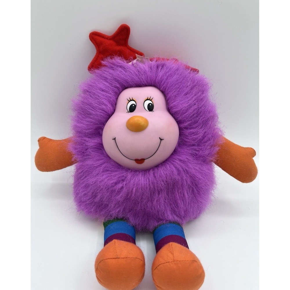 Vintage 1983 Rainbow Brite Purple Glee Plush 12" Hallmark